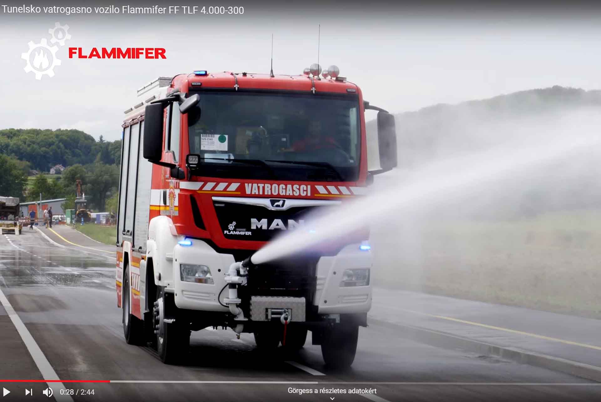 Vatrogasna vozila, prikolica, brodica